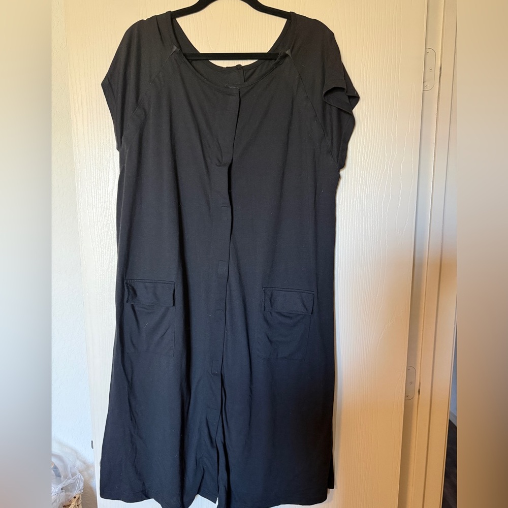 Kindred Bravely Black Labor Gown